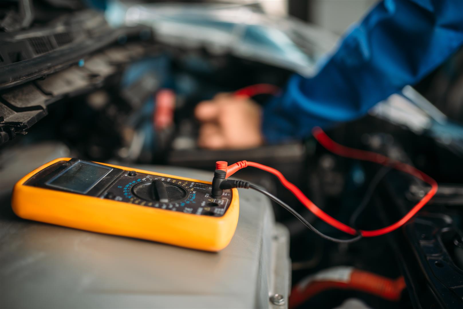 Customer Gets Vehicle Safety Inspection at Fox Run Auto