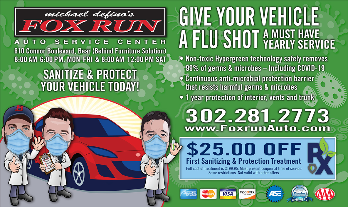 Is it Time for Your Vehicle's Annual Flu Shot?