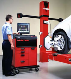 Customer Gets Wheel Alignment Performed at Fox Run Auto