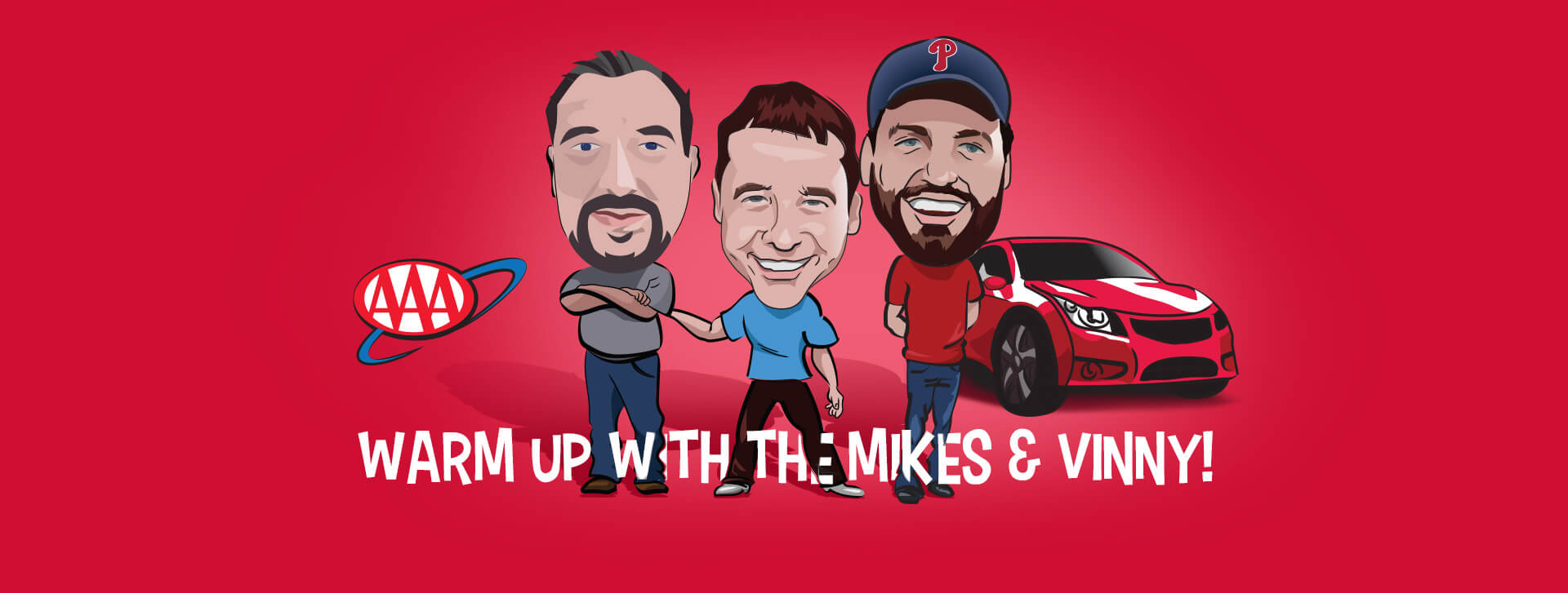 Mike with Banner | Fox Run Auto Inc.