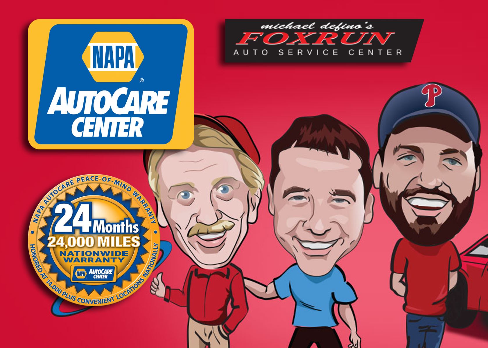 Fox Run Auto Offers the NAPA AutoCare Peace of Mind Warranty