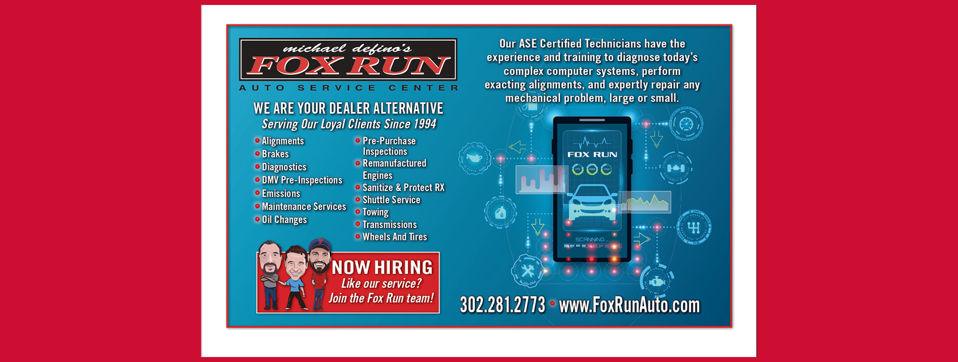 Bear Auto Repair Fox Run Auto Inc.