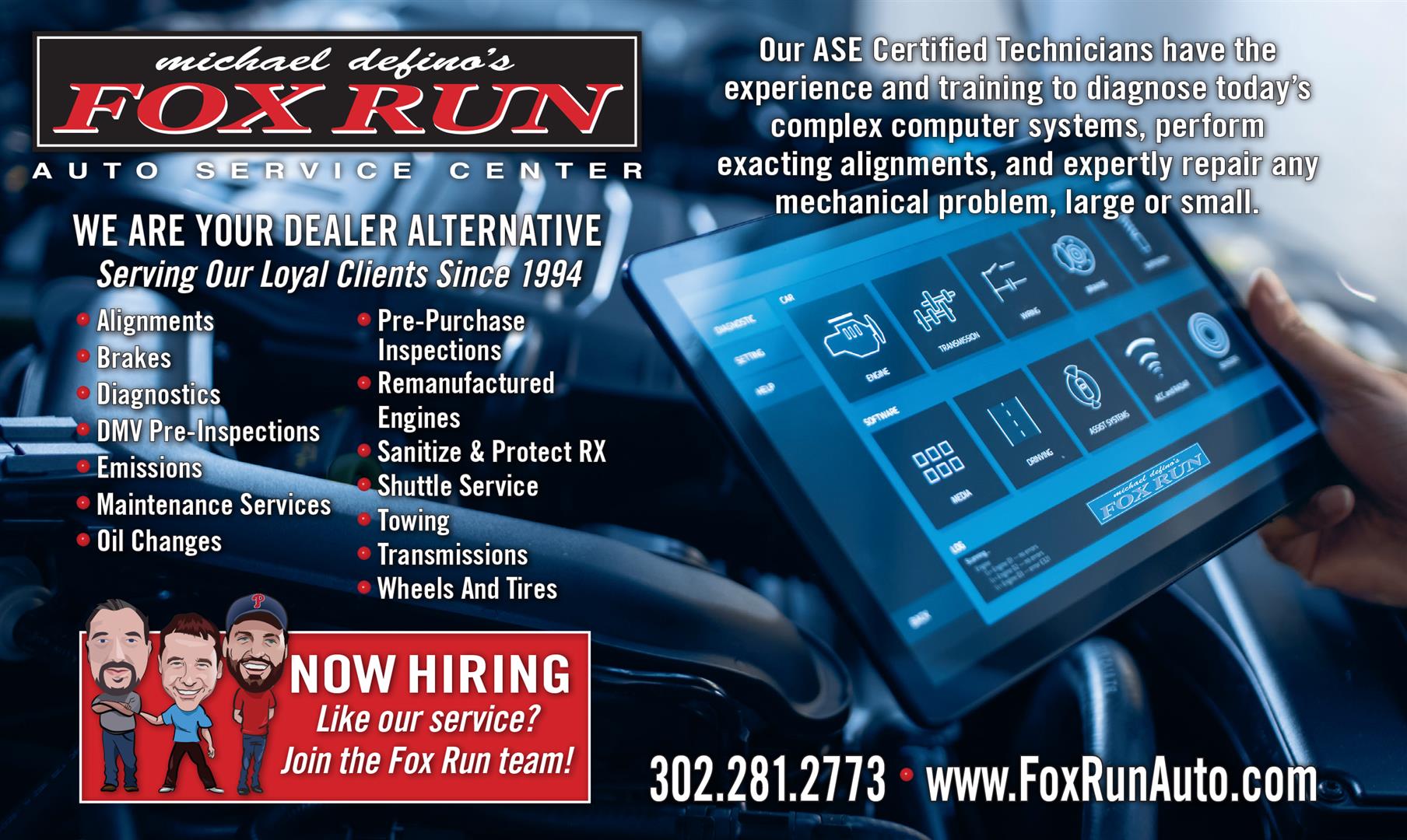 April offers | Fox Run Auto Inc.